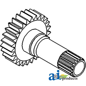 A-528676R1 Shaft, IPTO Drive