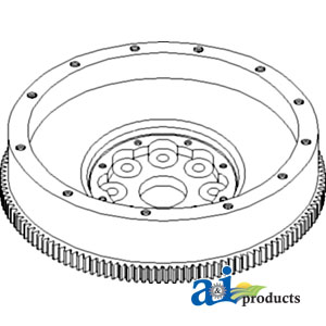 A-3911425 Flywheel, w/Ring Gear