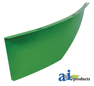 A-H150402 Deflector; Straw Chopper, LH, Deep, Wide Spread