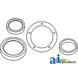 A-VPC5122 Seal Kit, Crankshaft, Front & Rear