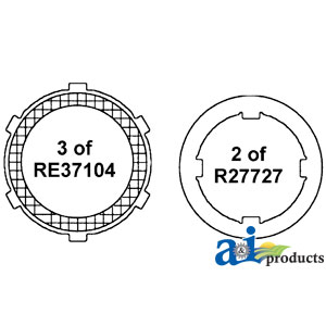 A-RE37119 Plate\Disc Kit