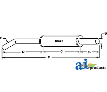 A-D9NN5230HA17M Muffler