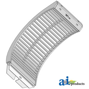 A-AH206455 Concave, Middle/Rear (Round Bar)