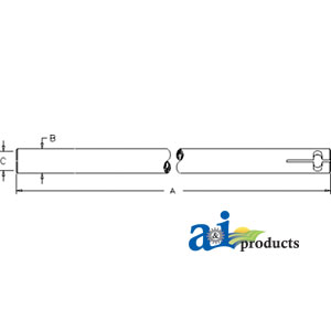 A-5166076 Tube, Tie Rod