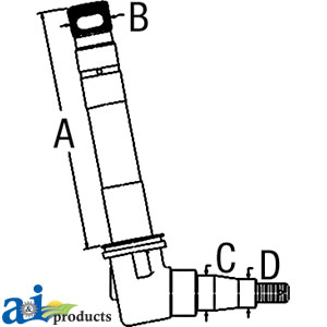 A-SBA330301950 Spindle (RH)