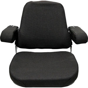 A-IH1087F Seat Assembly; Mechanical (Black Fabric)