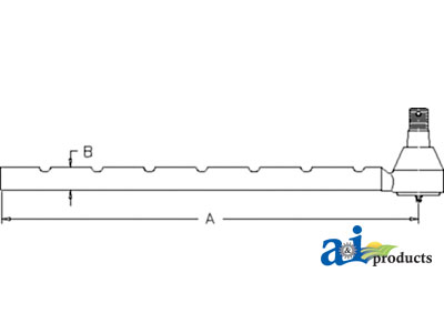 A-35880-62870 Tie Rod End, Outer