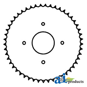 A-H100778 Sprocket, Straw Walker Driven