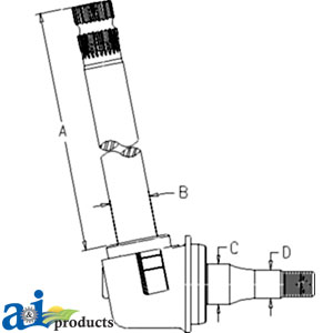 A-RE73022 Spindle (RH/LH)