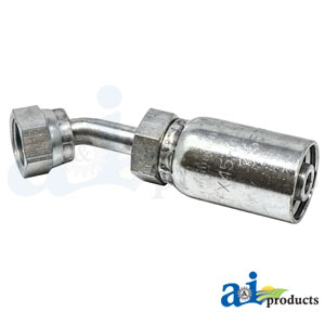 A-FFX45-08-06 (HC-FFX45) Female Seal Lok - Swivel - 45° Elbow