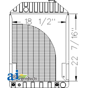 A-82980245 Radiator W/ Cooler
