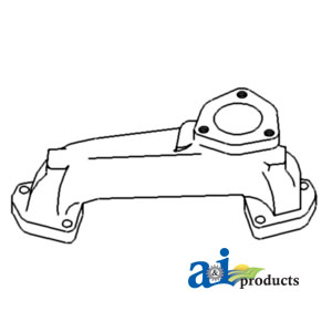 A-734700M1 Manifold, Exhaust