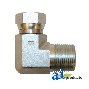 A-43B24 90° Female NPT Swivel X Male NPT Adapter