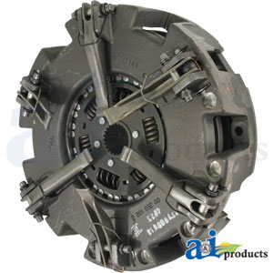 A-3303137M95 Pressure Plate: 13", 6 lever, cast iron, indep PTO, narrow fingers