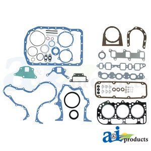 A-OGS158 Gasket Set, Overhaul with Seals
