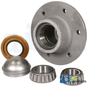 A-SP19136 Hvy Duty Compl Hub w/ brgs & hdwr