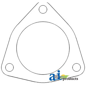 A-734701M1 Gasket, Exhaust (Steel)