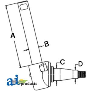 A-514572M92 Spindle (RH/LH)