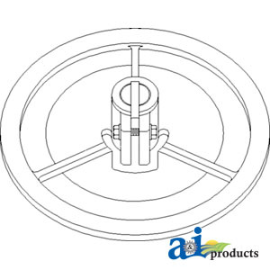 A-AH149357 Sheave Assy, Inner Drive, Separator Fan