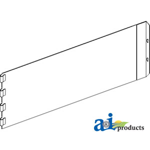 A-AH129358 Door Assembly, Clean Grain Elevator, Lower, Solid