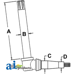 A-AR76932 Spindle (RH/LH)