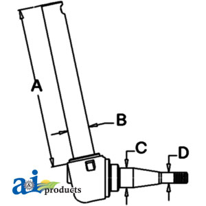 A-511606M91 Spindle (RH/LH)