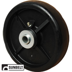 A-B1CO8244 WHEEL-DECK, 6X1.5, SMOOTH, BLACK