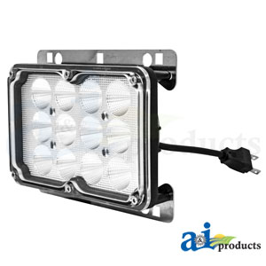 A-WL5670 Work Lamp, LED, Hi / Low, Rectangle