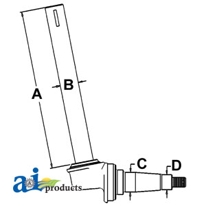 A-383912R92 Spindle (LH)
