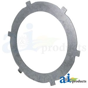 A-T21315 Steering Clutch Disc: 9.682" O.D., 6.882" I.D., 6 external ears, steel