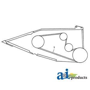A-H138762 Belt, Secondary Countershaft / Front Straw Chopper