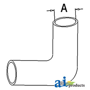 A-157434A Radiator Hose, Upper
