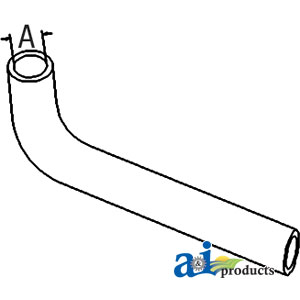 A-34070-80390 Radiator Hose, Lower