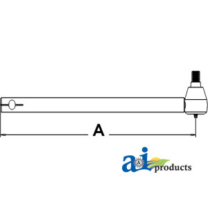A-C7NN3B161A Tie Rod Tube, Long (LH)