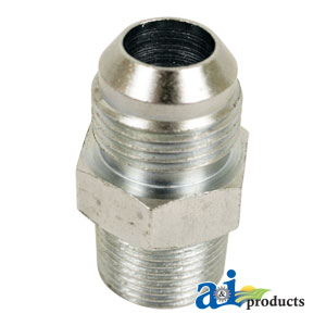 A-2404-12-12 Straight Connector JIC Male-NPTF Male, 2 pk