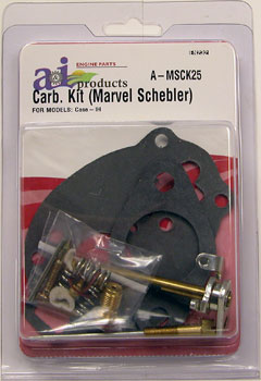 A-MSCK25 Carburetor Kit, Complete (Marvel Schebler)