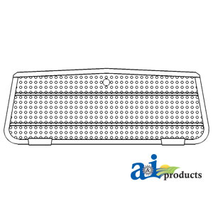 A-531061M91 Grille, Upper Assembly