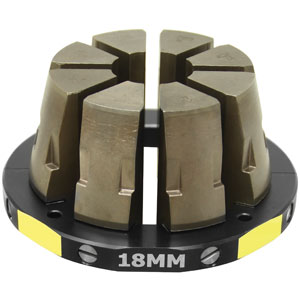 A-D100-18/YELLOW 18MM Die Set; Yellow, For 3/8" Hose (HC/HW)