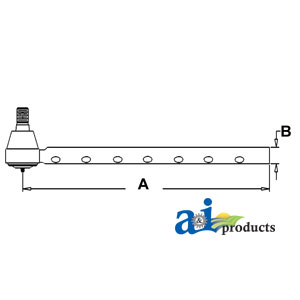 A-3475945M91 Tie Rod, Long