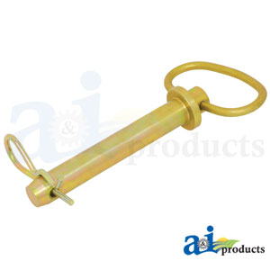 A-HPL104 Hitch Pin, Machined, 3/4" x 4 1/4