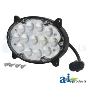 A-WL1360 Worklamp, LED, Flood, Oval