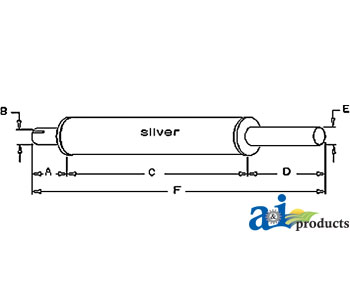 A-505545M92 Muffler