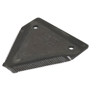 A-211-211-C black 11ga top serrated, 2 hole