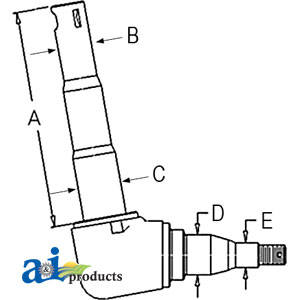 A-C5NN3106E Spindle (LH)
