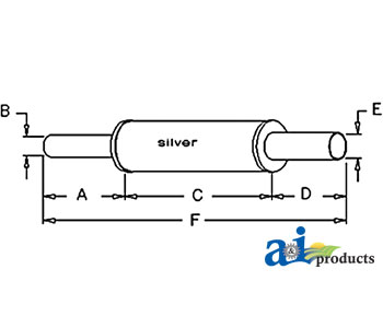 A-70210081 Muffler
