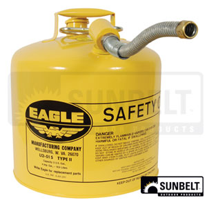 A-B1SCD6 Fuel Can, Eagle Type 2 HD Diesel Safety Can (2 gallon)