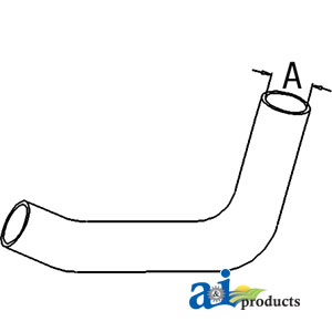 A-L100593 Radiator Hose, Upper