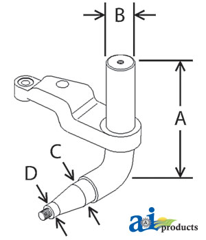 A-AH173845 Spindle (RH)