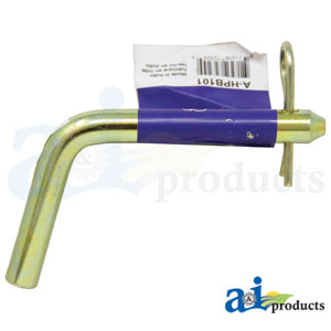 A-HPB101 Hitch Pin, Bent, 1/2" x 3