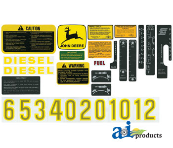 A-AR52393 Decal Set